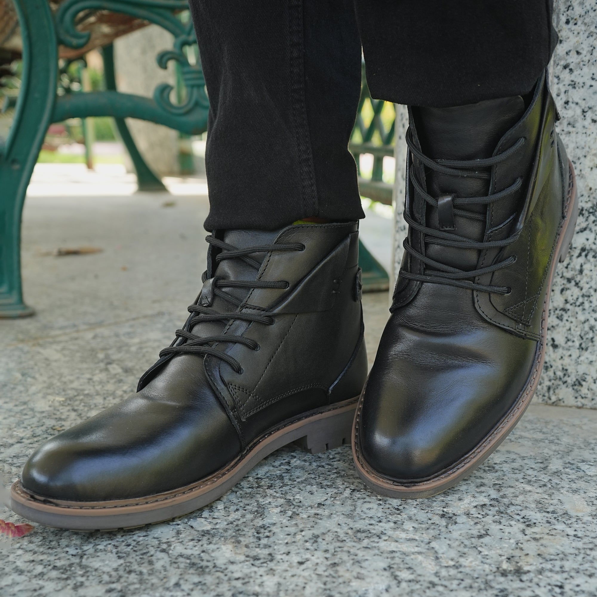 Baron Leather Boots