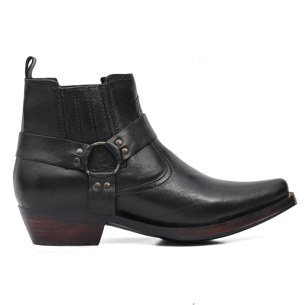 Harness Leather Boots