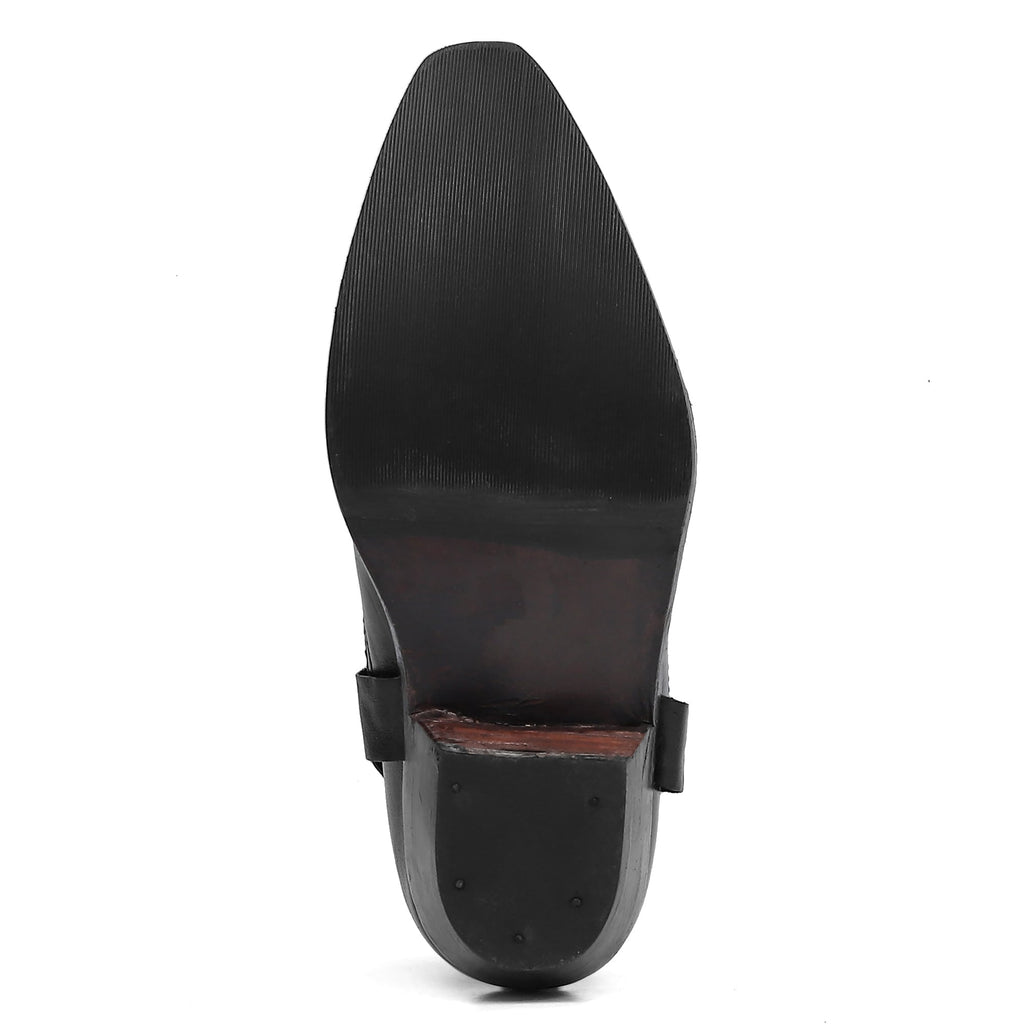 Harness Leather Boots