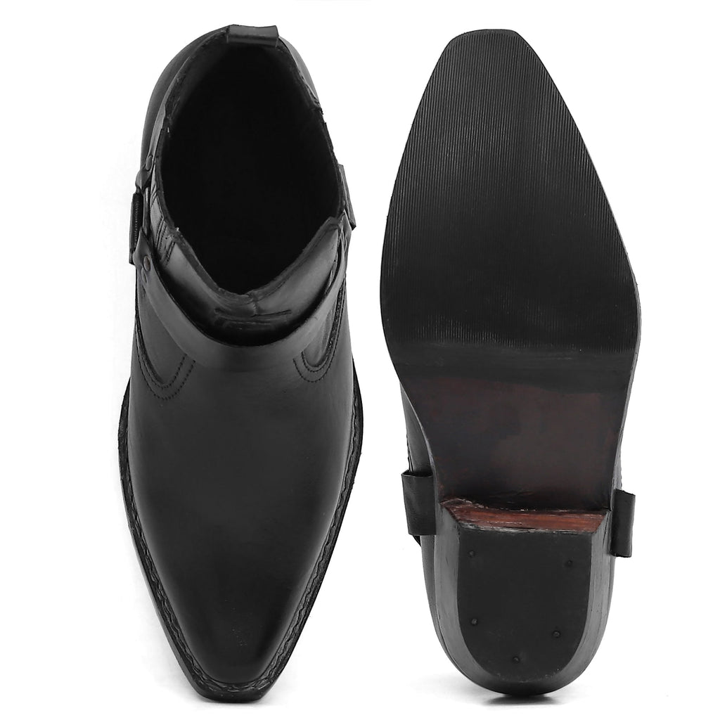 Harness Leather Boots