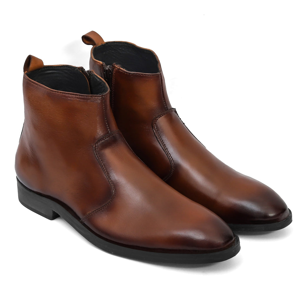 Chelsea Boots with Zipper