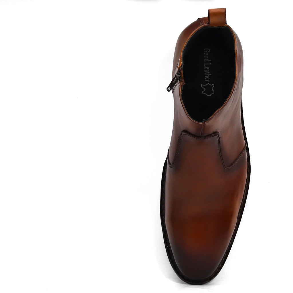 Chelsea Boots with Zipper