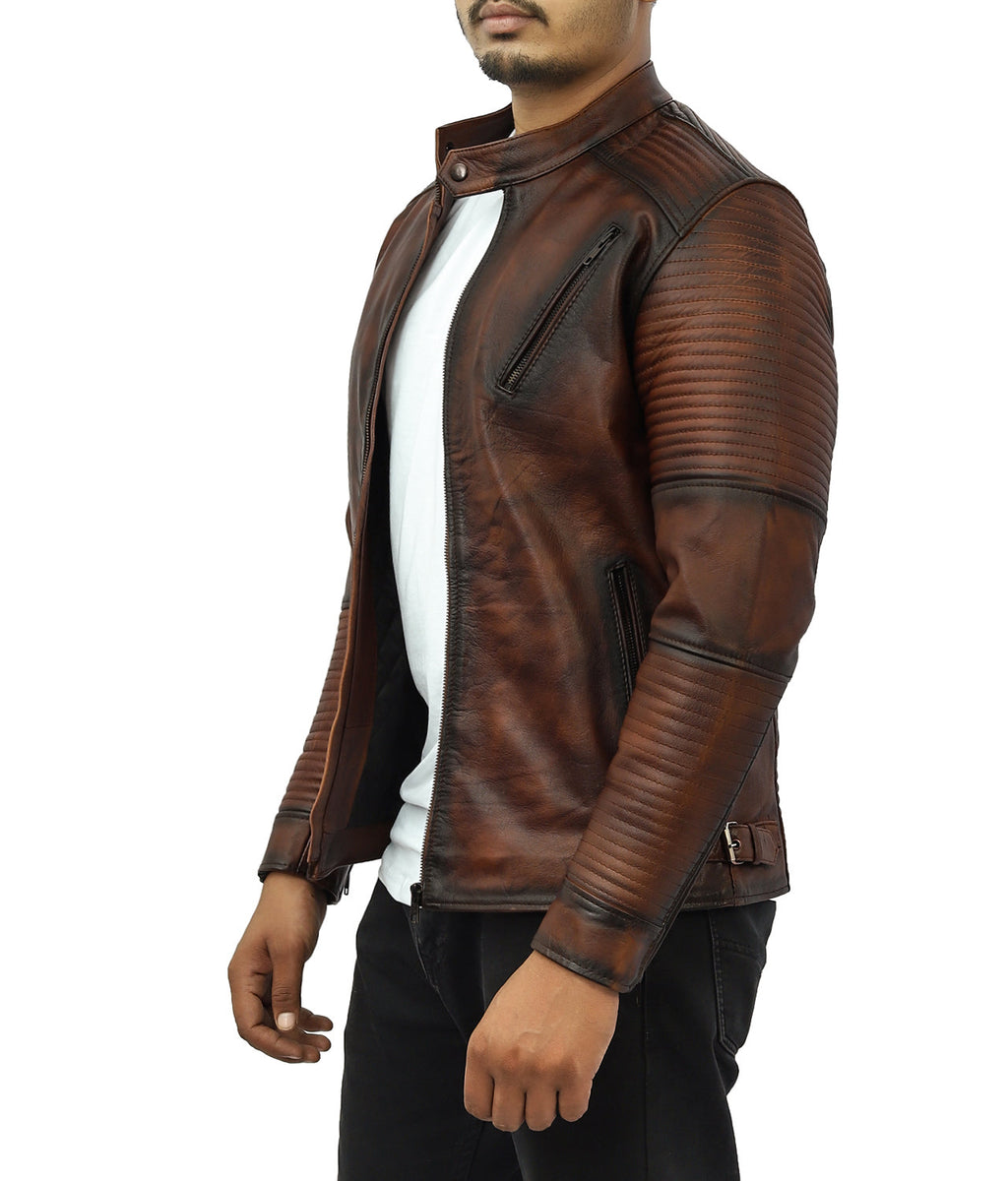 Saint Leather Biker Jacket