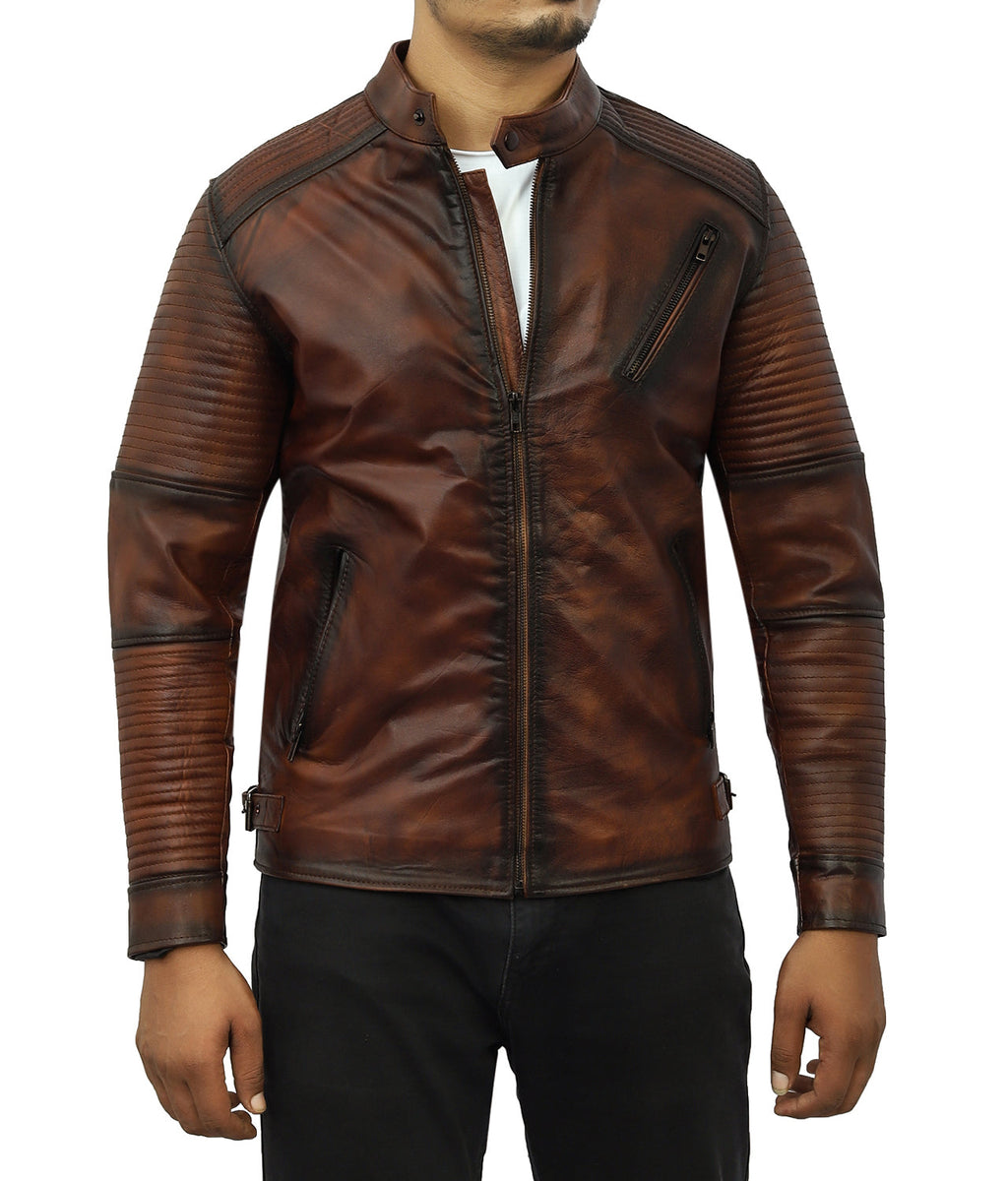 Saint Leather Biker Jacket