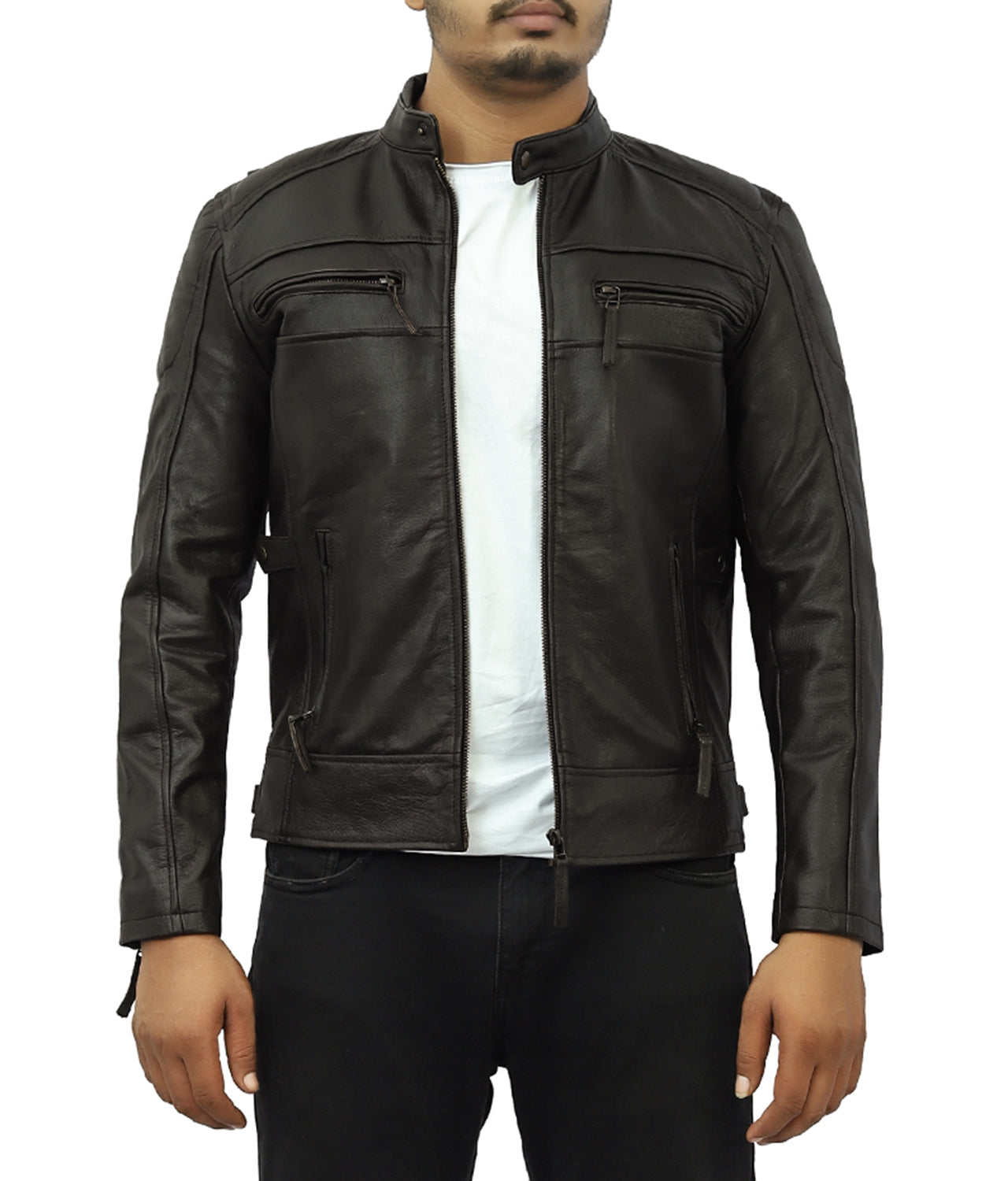 Rider Leather Biker Jacket