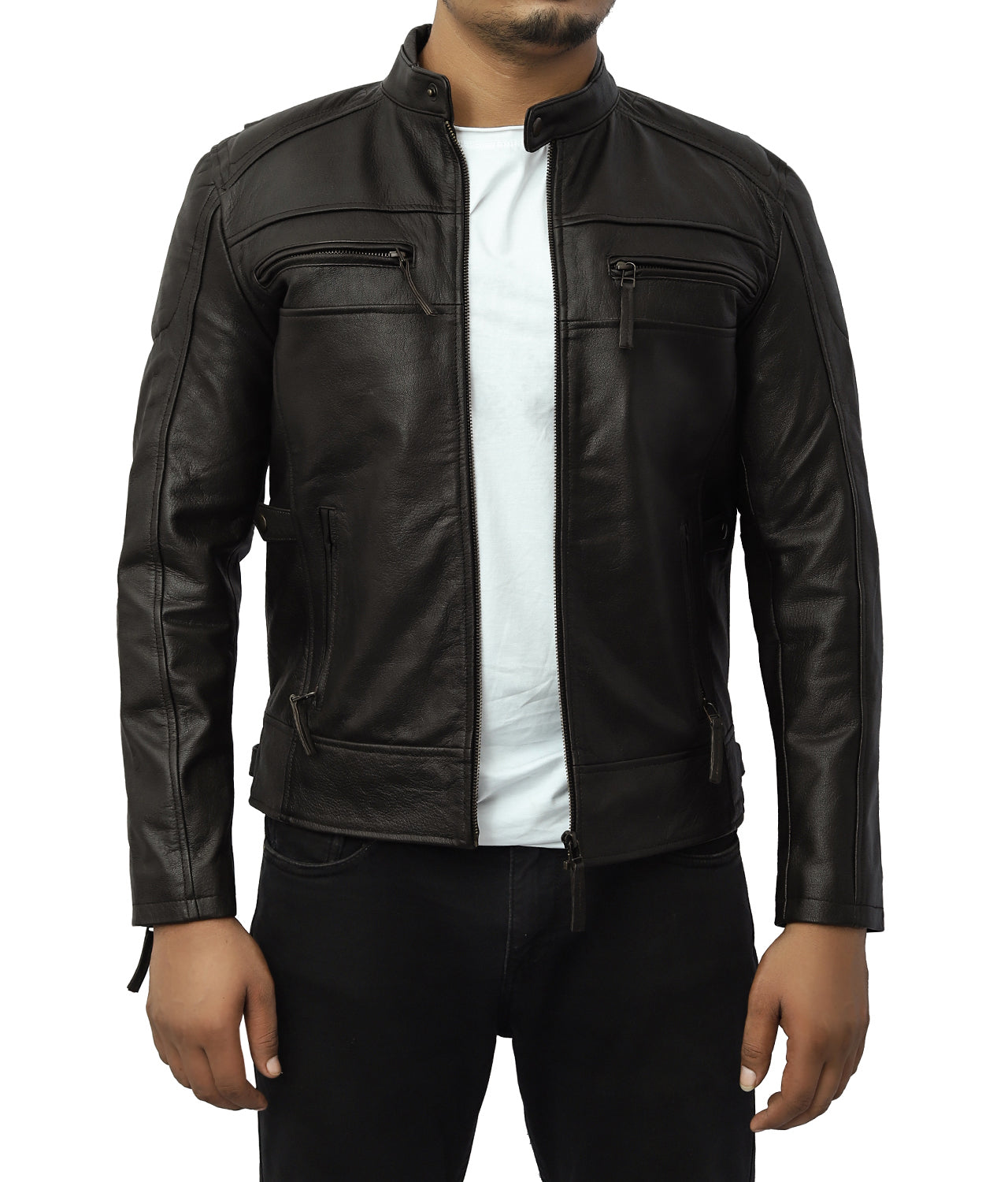Rider Leather Biker Jacket
