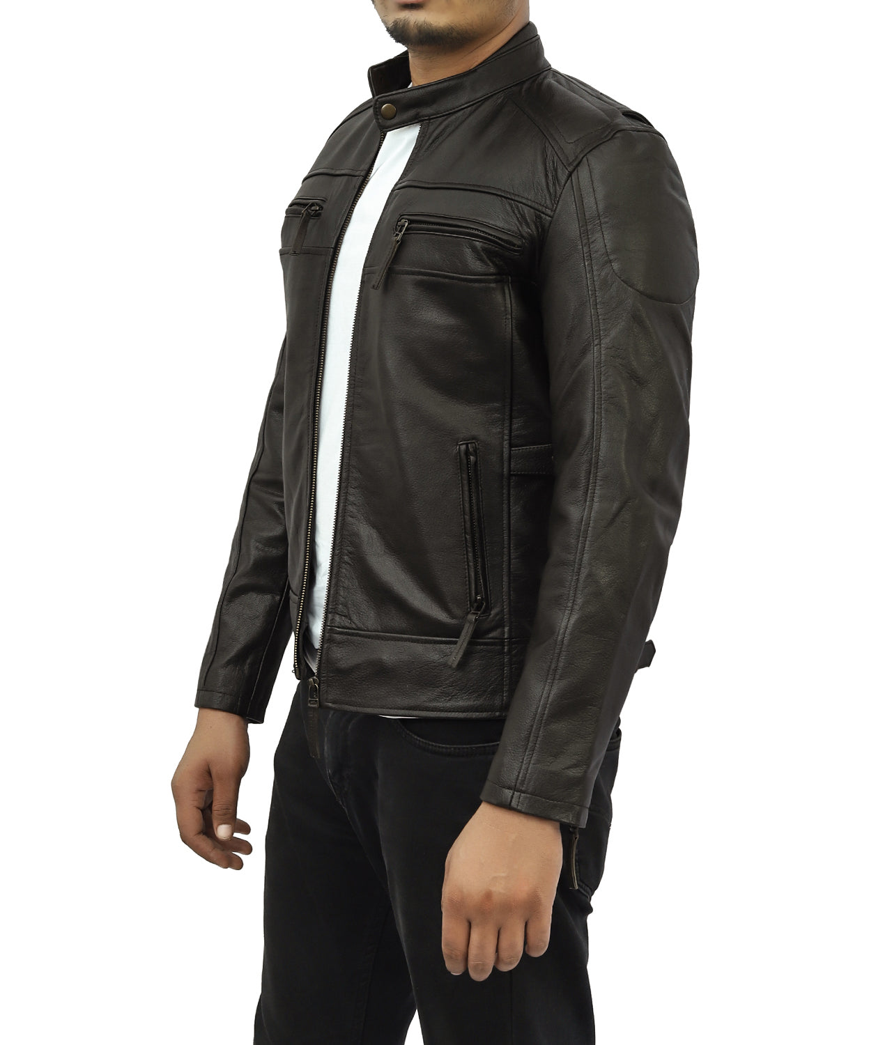 Rider Leather Biker Jacket