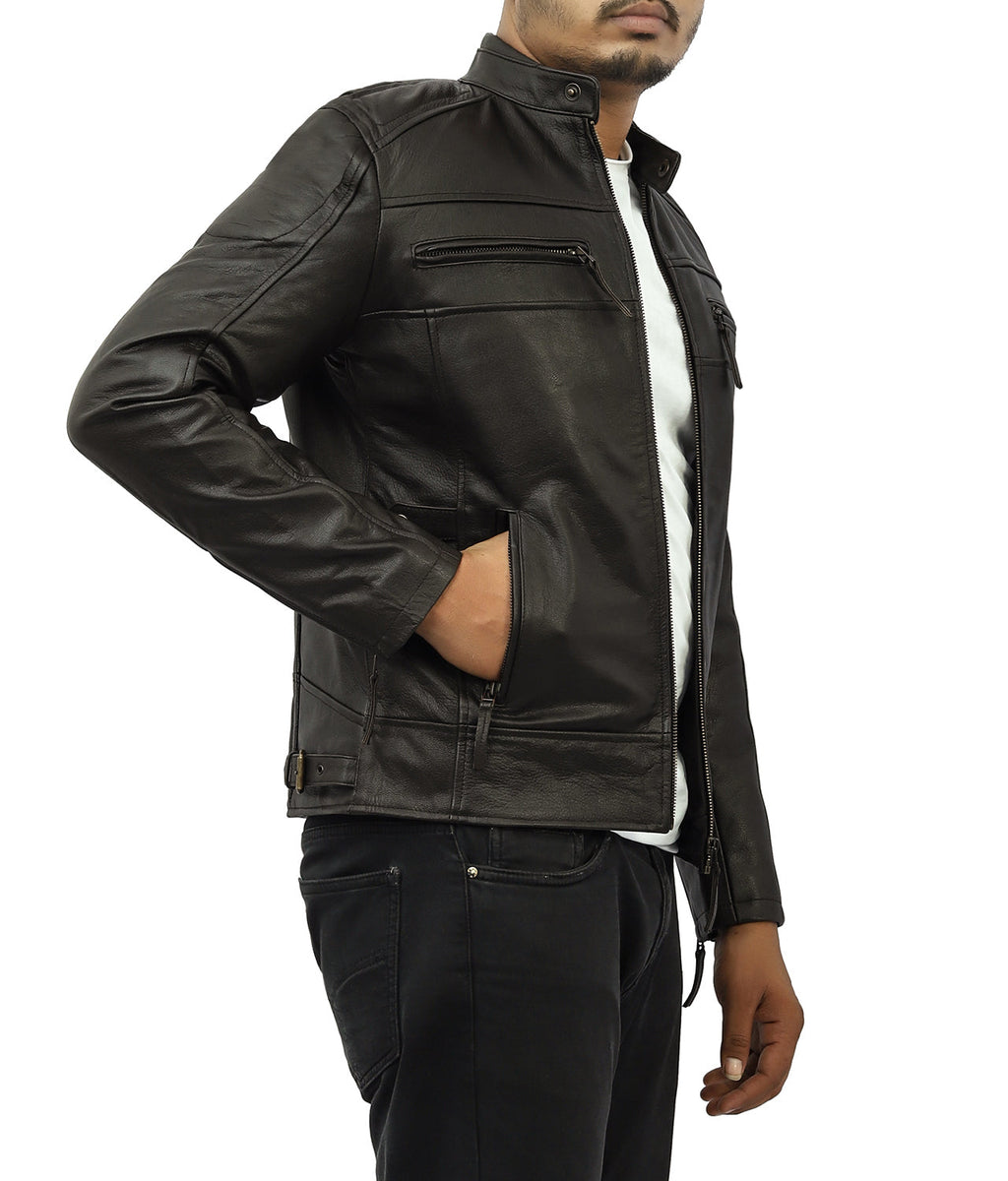 Rider Leather Biker Jacket