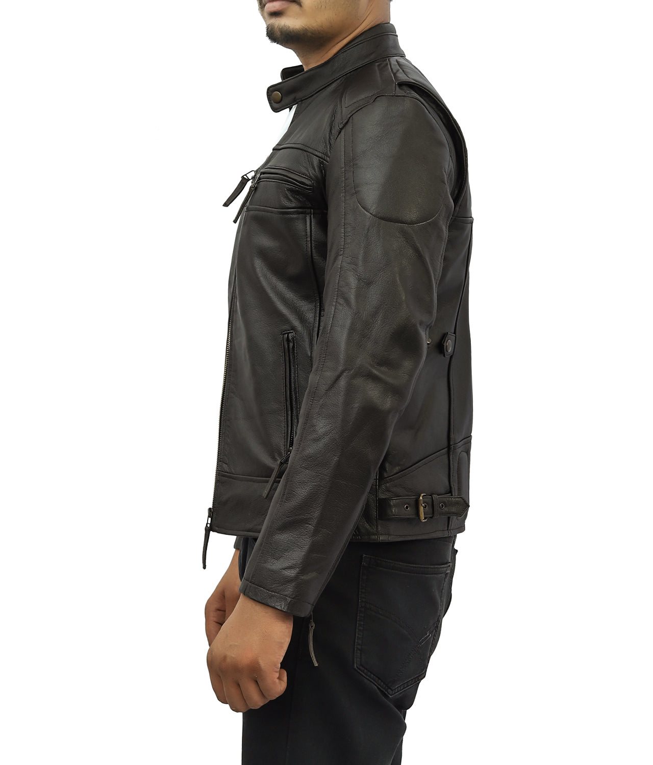 Rider Leather Biker Jacket