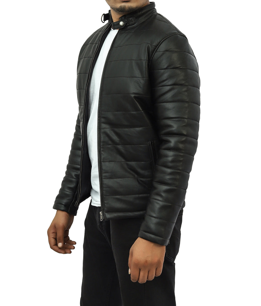 Boomer Leather Biker Jacket