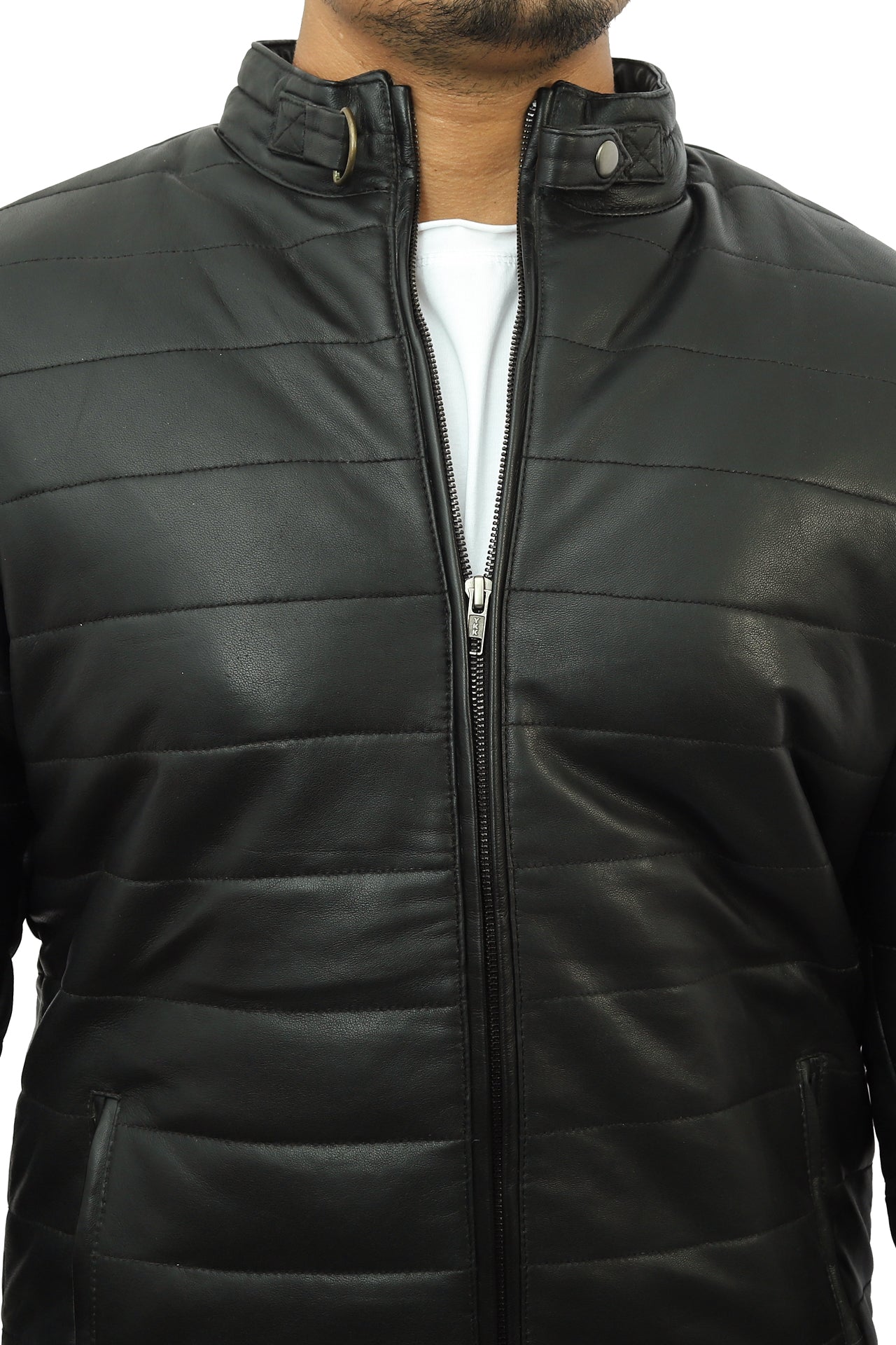 Boomer Leather Biker Jacket