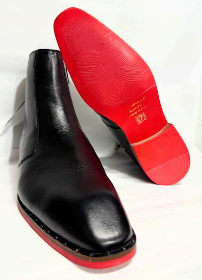 Executive Zip Leather Ankle Boots