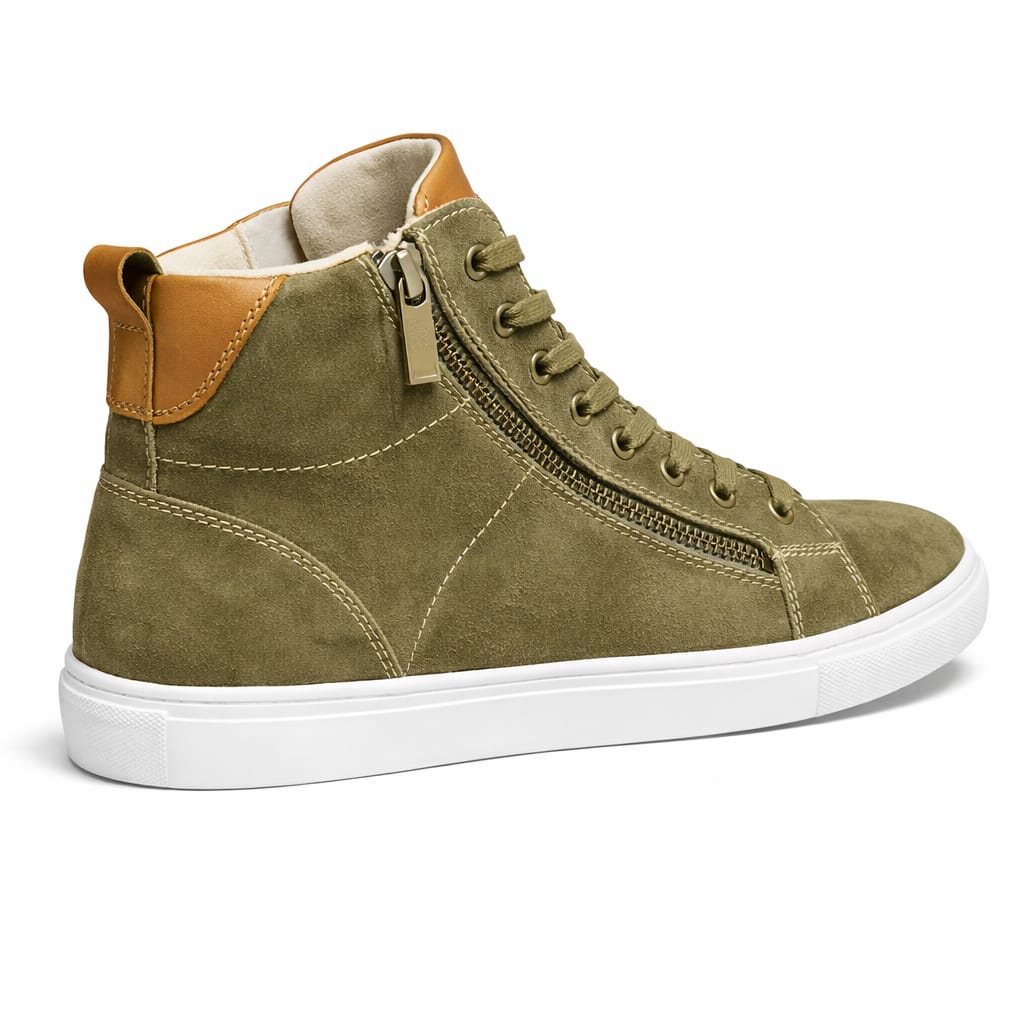 HX London 100% Leather Sneakers – Premium Comfort & Urban Style