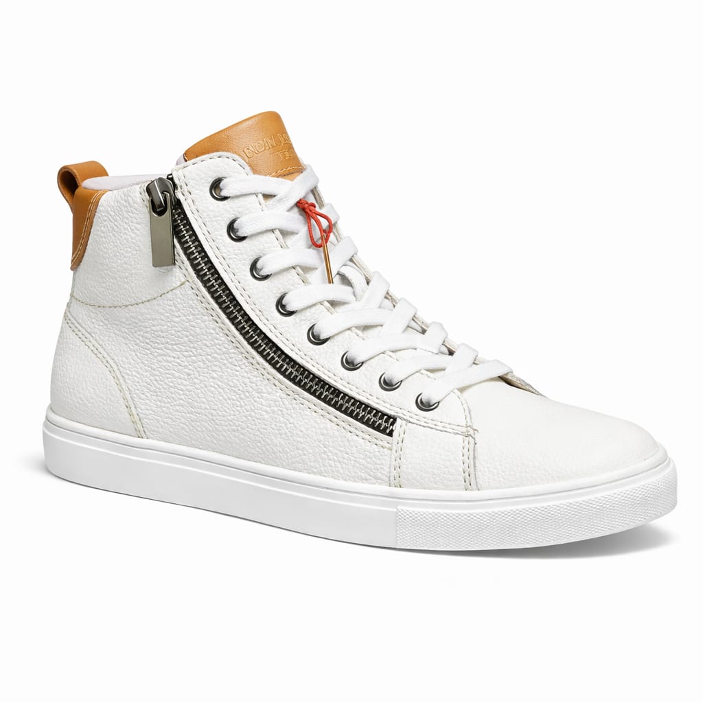 HX London 100% Leather Sneakers – Premium Comfort & Urban Style